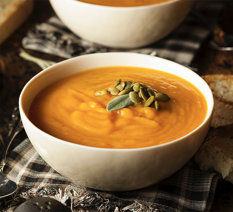 Squash soup Fall Healthy Recipe