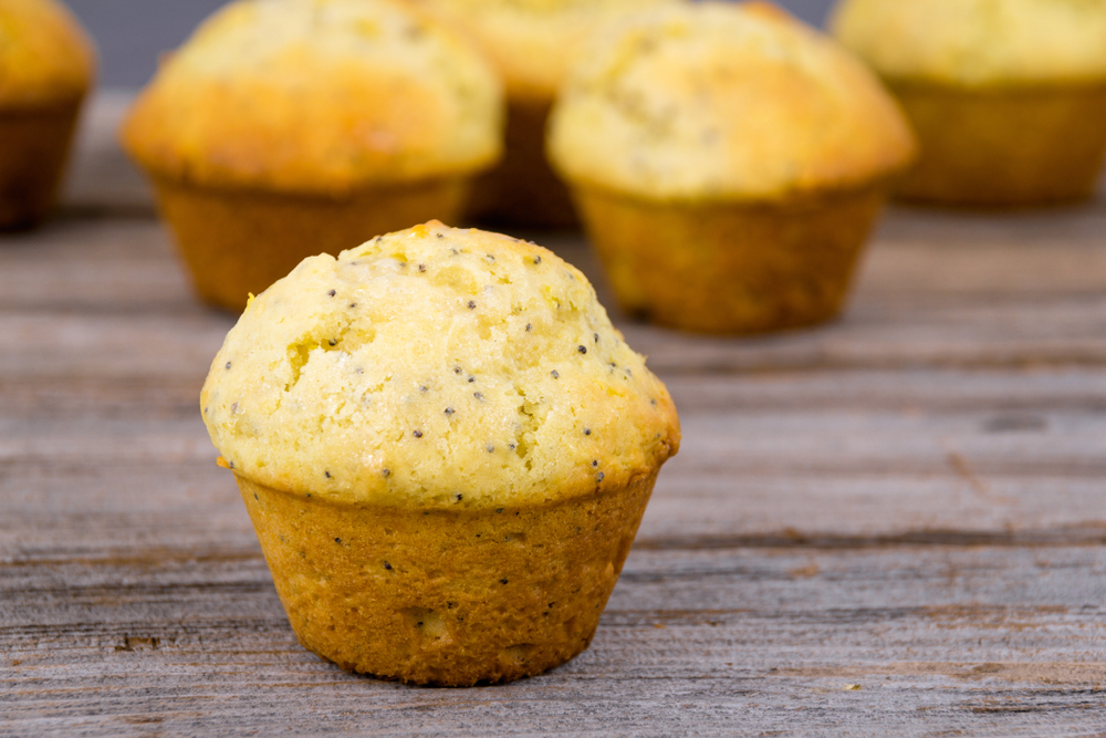 Gluten-Free Lemon Poppyseed Muffins Healthy recipe