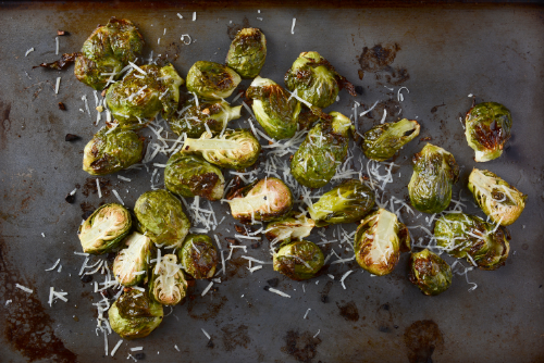 Roasted-Parmesan-Brussels-Sprouts